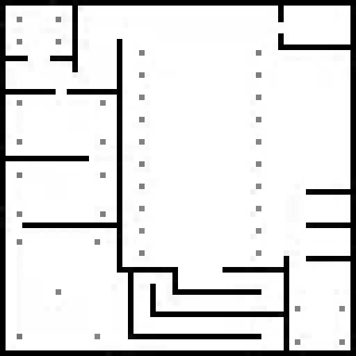The level map PNG showing walls and open spaces as pixel colours